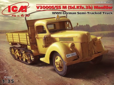 ICM 35412 1:35 Ford V3000S/SS M (Sd.Kfz.3b) Maultier (Polski temat)
