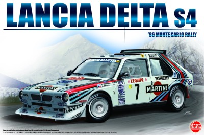 NUNU BEEMAX PN24030 1:24 Lancia Delta S4 '86 Monte Carlo Rally 
