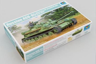 TRUMPETER 01589 1:35 Russian ASU-85 airborne SP gun Mod.1970 (Polska Wersja)