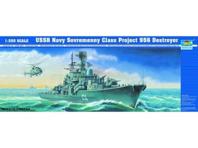 TRUMPETER 04514 1:350 USSR Navy Sovremenny Class Project 956 Destroyer 