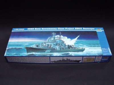 TRUMPETER 04515 1:350 USSR Navy Sovremenny Class Project 956 E Destroyer 