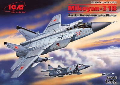 ICM 72151 1:72 MiG-31 Foxhound