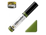 AMMO 3505 OILBRUSHER OLIVE GREEN (farba olejna) 10ml