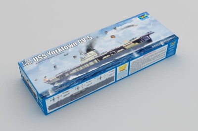TRUMPETER 06707 1:700 USS Yorktown CV-5