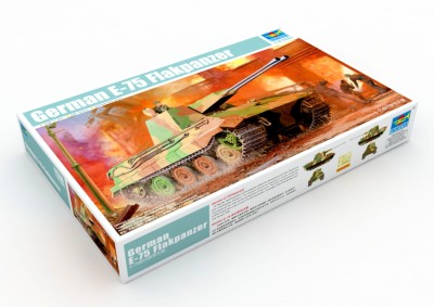 TRUMPETER 01539 1:35 German E-75 Flakpanzer 
