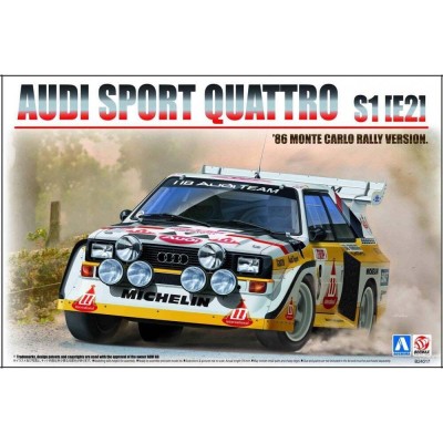 NUNU BEEMAX B24035 1:24 Audi Sport Quattro S1[E2] 1986 Monte Carlo Rally 
