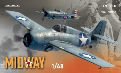 EDUARD 11166 1:48 MIDWAY DUAL COMBO (F4F-3 & F4F-4 Wildcat) [LIMITED edition]
