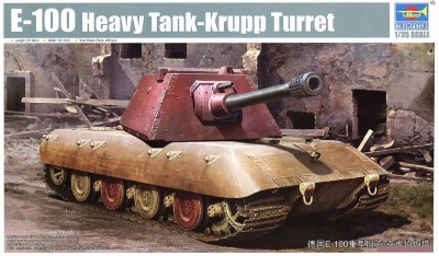 TRUMPETER 09543 1:35 E-100 Heavy Tank-Krupp Turret