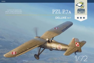 ARMA HOBBY 70005 1:72 PZL P.7a DELUXE SET