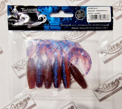 MIKADO TWISTER 6,4cm - VIOLET (op. 6szt) [PMTBT-64-VI]