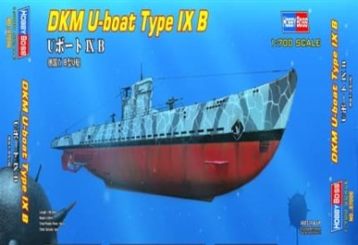 HOBBY BOSS 87006 1:700 German U-boat Type IX B 