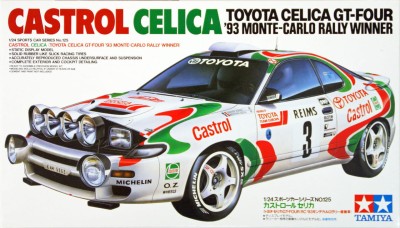 TAMIYA 24125 1:24 Toyota Castrol Celica