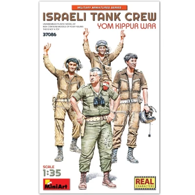 MINIART 37086 1:35 Israeli Tank crew. Yom Kippur War