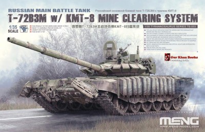 MENG TS053 1:35 Russian MBT T-72B3M w/ KMT-8 Mine Clearing System