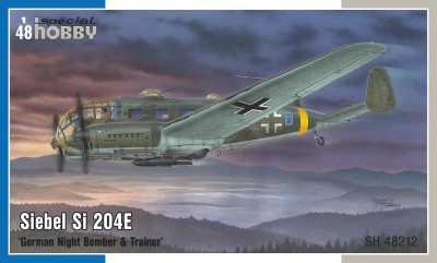 SPECIAL HOBBY 48212 1:48 Siebel Si 204E "German Night Bomber & Trainer"