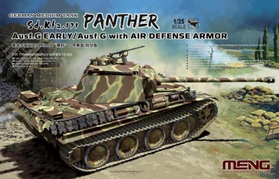 MENG TS052 1:35 German Sd.Kfz.171 Panther Ausf.G EARLY/Ausf.G with AIR DEFENCE ARMOR (Polski temat)
