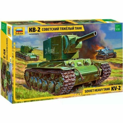 ZVEZDA 3608 1:35 Soviet heavy tank KV-2