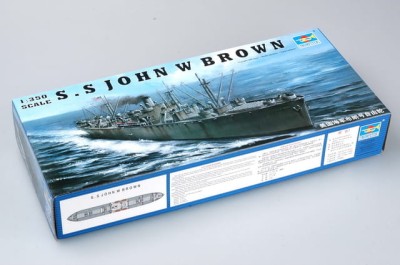 TRUMPETER 05308 1:350 US Merchant Ship S.S John W Brown