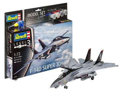 REVELL 63960 1:72 F-14D Super Tomcat [MODEL SET]