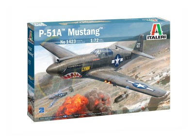 ITALERI 1423 1:72 P-51A Mustang
