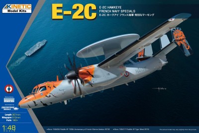 KINETIC 48122 1:48 Grumman E-2C Hawkeye French Navy Specials