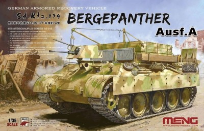 MENG SS015 1:35 German Armored Recovery Vehicle Sd.Kfz.179 Bergepanther Ausf.A