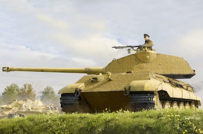 HOBBY BOSS 84558 1:35 Pz.Kpfw.VI Sd.Kfz.182 Tiger II (Porsche Early prod. vehicle Fgst.Nr.280009)