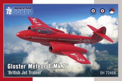 SPECIAL HOBBY 72468 1:72 Gloster Meteor T Mk.7 ‘British Jet Trainer’