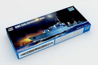 TRUMPETER 05332 1:350 HMS Zulu Destroyer 1941 