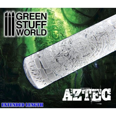 GSW 1397 ROLLING PIN - AZTEC (wałek do odcisku mas) 