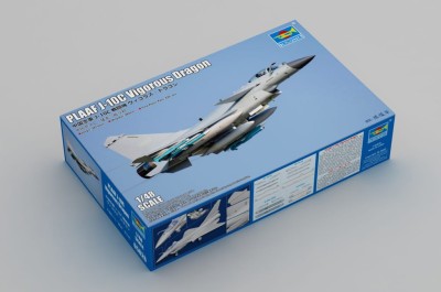 TRUMPETER 05826 1:48 PLAAF J-10C Vigorous Dragon