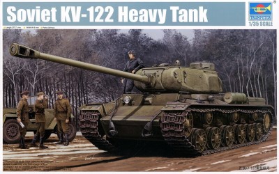 TRUMPETER 01570 1:35 Soviet KV-122 Heavy Tank