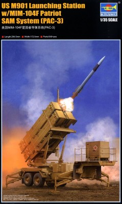 TRUMPETER 01040 1:35 US M901 Launching Station w/MIM-104F Patriot SAM System (PAC-3) 