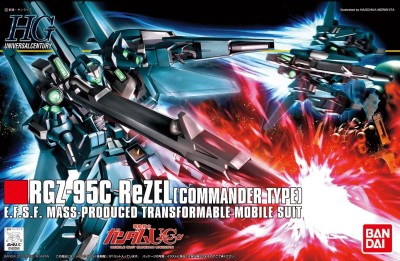GUNDAM HG 56832 RGZ-95C ReZEL (COMMANDER TYPE)