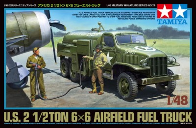 TAMIYA 32579 1:48 US 2.5T 6x6 Airfield Fuel Truck