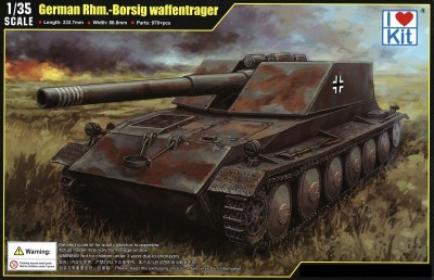 I LOVE KIT 63523 1:35 German Rhm.-Borsig Waffentrager