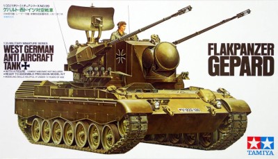 TAMIYA 35099 1:35 West German Flakpanzer Gepard