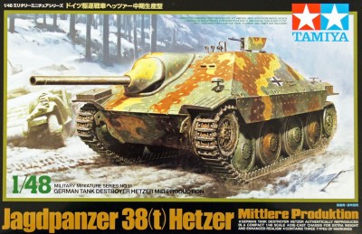 TAMIYA 32511 1:48 German Jagdpanzer 38(t) Hetzer Mid Production 