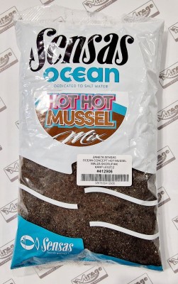 ZANĘTA SENSAS OCEAN CONCEPT HOT MUSSEL MIX 1kg (skorupiaki) #412906