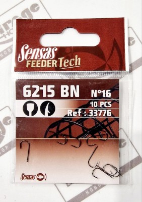 HACZYKI SENSAS FEEDER TECH 6215 nr16 (opak. 10szt)