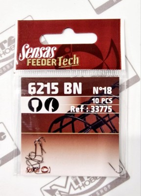 HACZYKI SENSAS FEEDER TECH 6215 nr18 (opak. 10szt) 