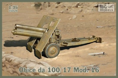 IBG 35028 1:35 Obice da 100/17 Mod.16 (Italian version of Skoda 100mm Howitzer)
