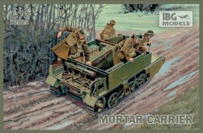IBG 72025 1:72 Universal Carrier I Mk.II Mortar Carrier