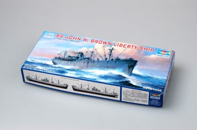 TRUMPETER 05756 1:700 SS John W. Brown Liberty Ship