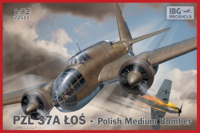 IBG 72511 1:72 PZL 37A Łoś - Polish Medium Bomber