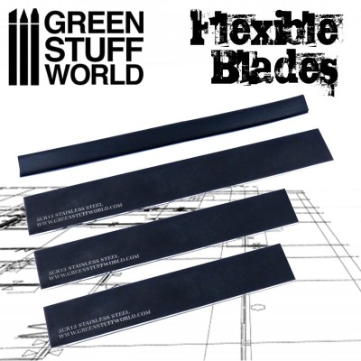 GSW 1211 Flexible CLAY blade SET (zestaw elastycznych noży)