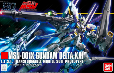 GUNDAM HG 60678 MSN-001X GUNDAM DELTA KAI 