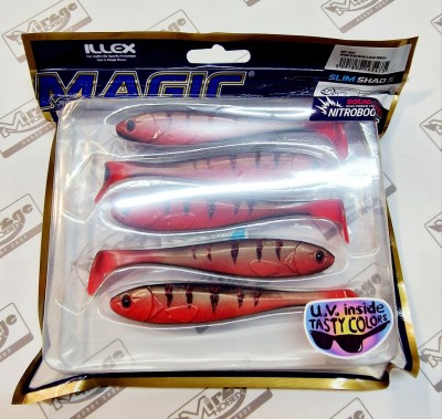GUMA ILLEX MAGIC SLIM SHAD 5 (10,5cm) - MAGIC MAD PERCH (op. 5szt) [16547]