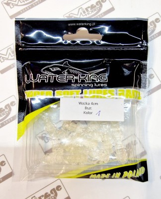 WATER KING WAŻKA 4cm - KOLOR nr  1 (op. 8szt) 