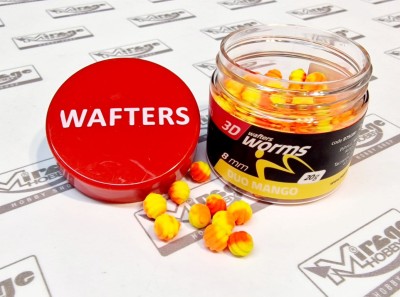 DUMBELLS MATCH PRO WORMS 3D WAFTER 8mm DUO MANGO (opak. 20g)